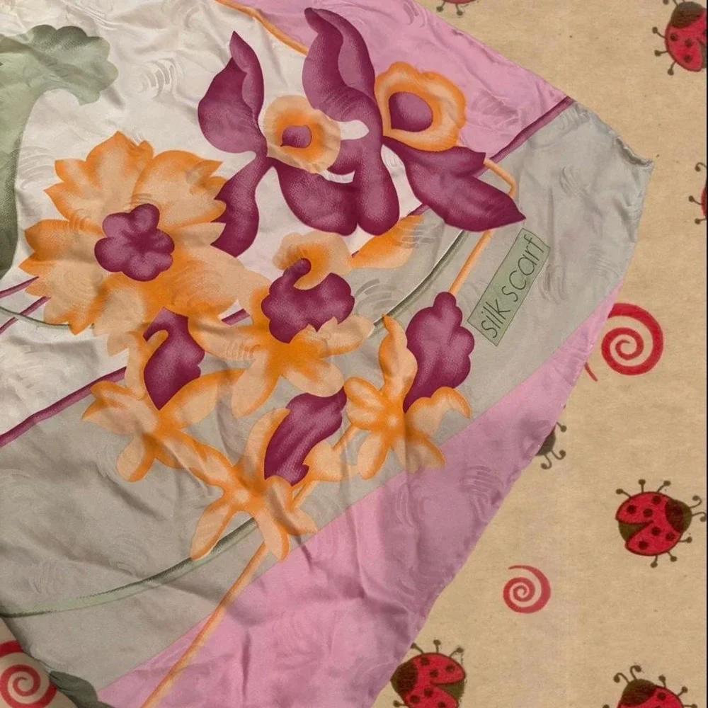 Silk scarf